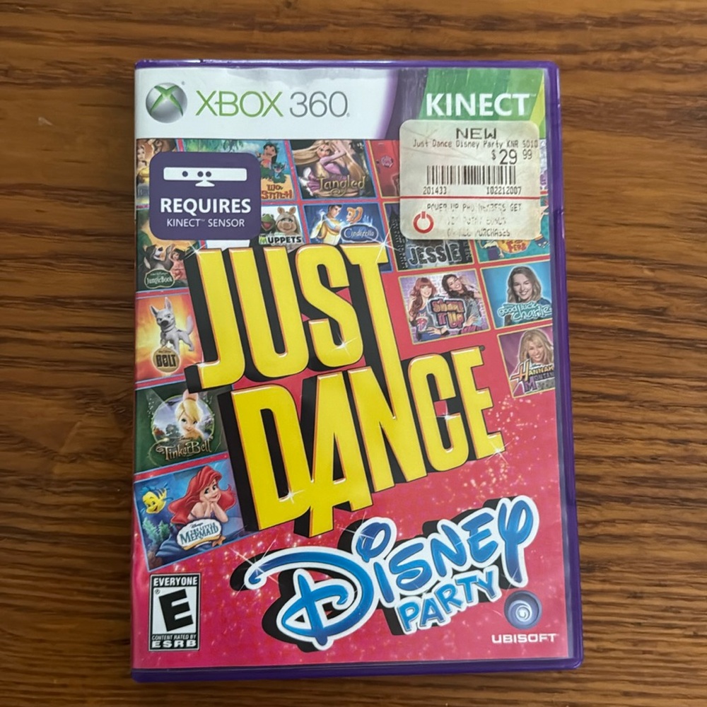 XBOX 360 Kinect Just Dance Disney Party Great Condition. Rated E